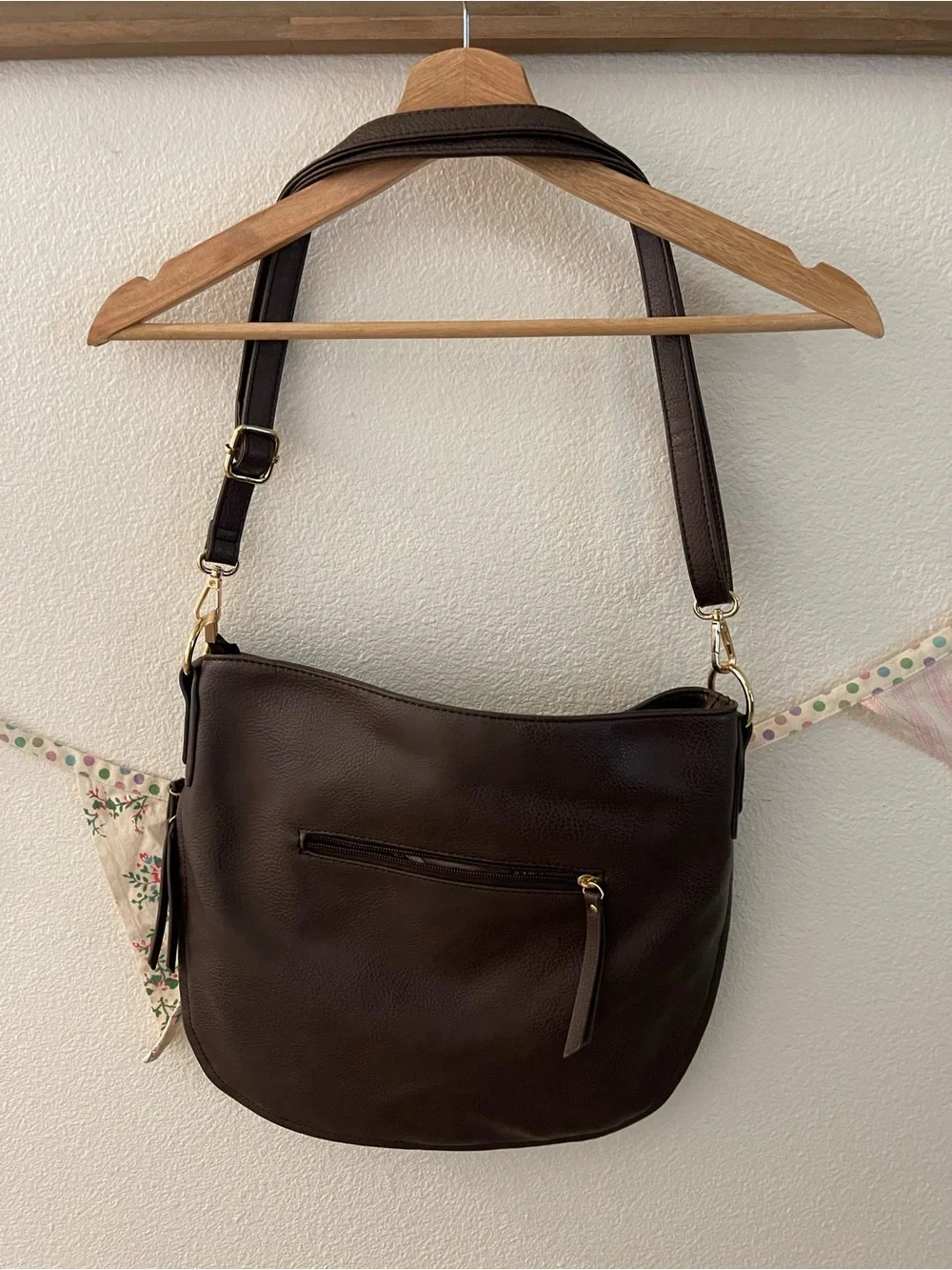Montana West brown hobo shoulder purse